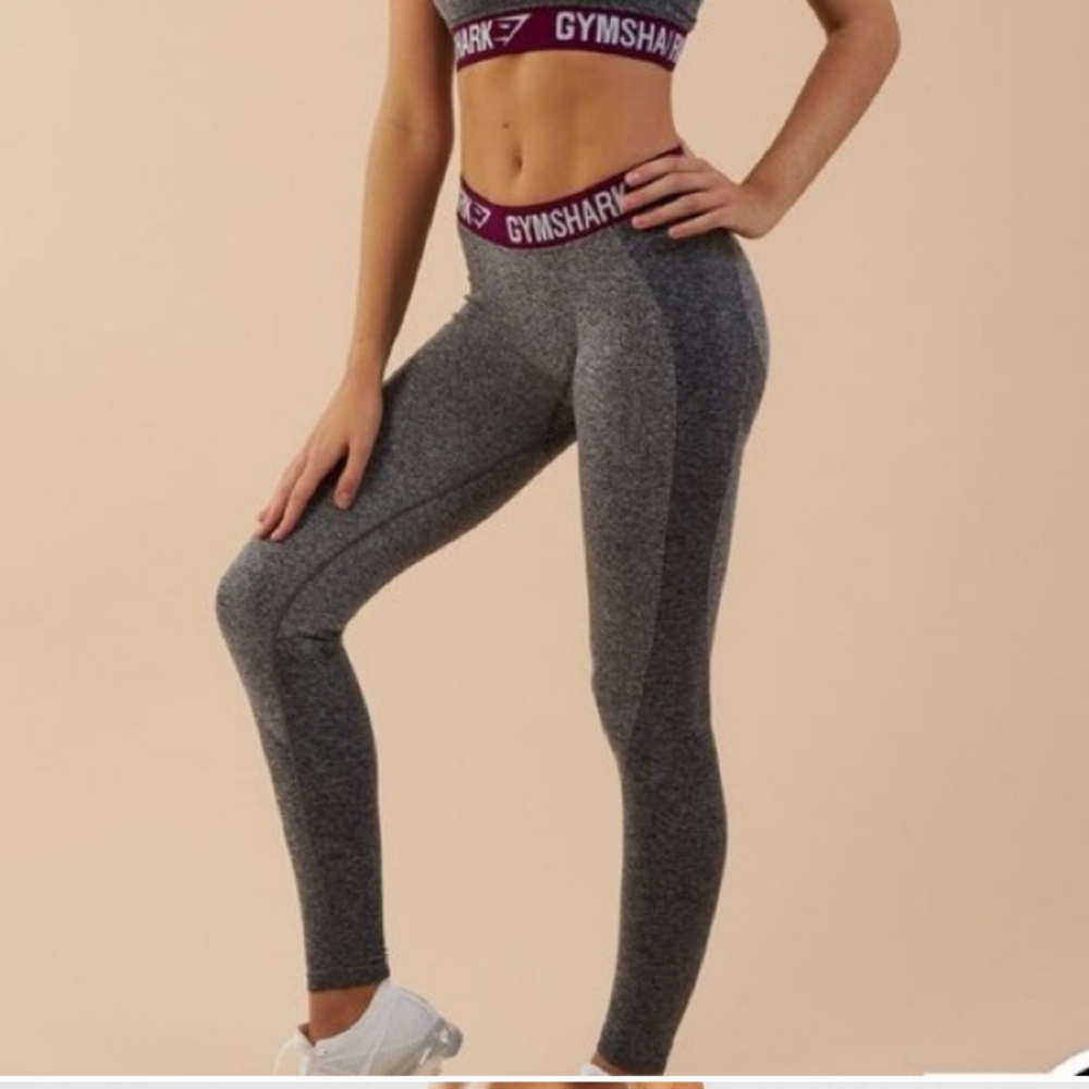 Gymshark flex grey and plum